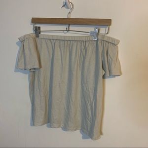 Off the shoulder top